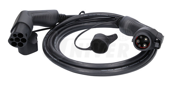 Nabíjací kábel pre elektromobily Typ 2 - Typ 1 (230 V / 7,4 kW) efuturo (2)