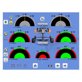 Prístroj na meranie geometrie kolies UNIPROFIX-CS COMFORT (7)