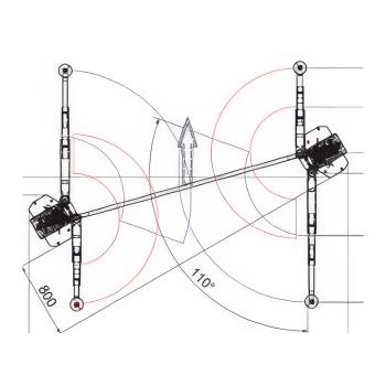 Dvojstĺpový zdvihák Consul Z235 Comfort EV (2)