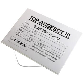 Zástrčný polykarbonátový držiak (A3 na šírku) (1)