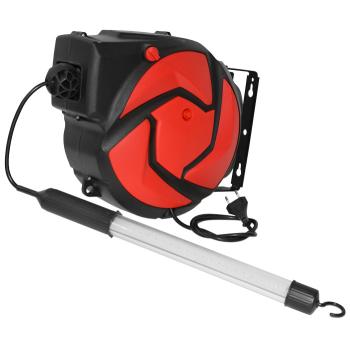 Automatický navijak / bubon s LED lampou C-14LEDCZ (1)