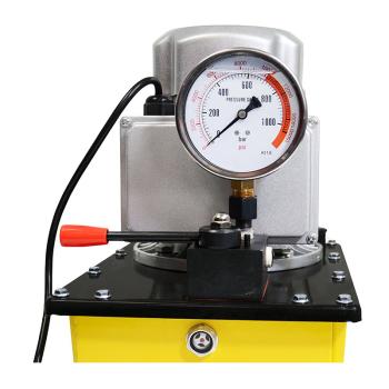 Elektrická hydraulická pumpa s tlakomerom HHB-630C (2)
