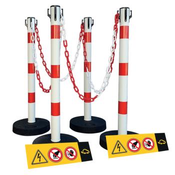 Výstražné stĺpiky s retiazkami GYS 064409 (1)
