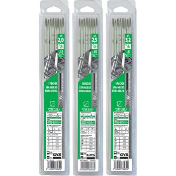 Obaľované zváracie elektródy GYS na nerezovej ocele / INOX (316L) (1)