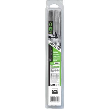 Zváracie tyčinky GYS TIG/WIG nerezová oceľ / INOX (308LSi) - blister (1)