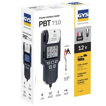Skúšačka batérií, štartérov a alternátorov GYS PBT 710 (3)
