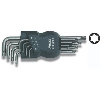 Sada zahnutých kľúčov TORX HAZET 2116LG/8H (1)