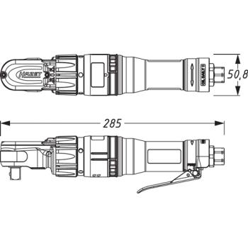 Pneumatický račňový uťahovák HAZET 9022-360 (2)