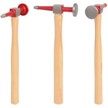 Karosárske kladivo s kužeľovitou špičkou / okrúhle KSTOOLS 140.2137 (1)