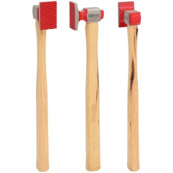 Karosárske kladivo obdĺžnikové ryhované KSTOOLS 140.2204 (1)