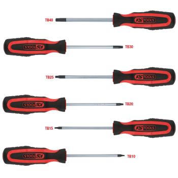 Skrutkovače priame / TORX s otvorom KSTOOLS ERGOTORQUEplus 159.0040 (1)