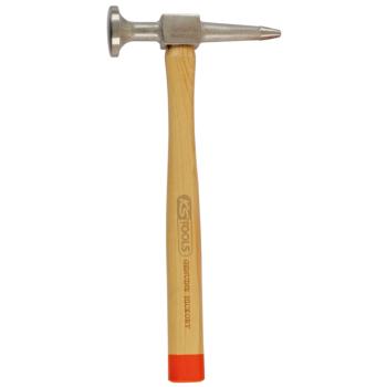 Karosárske kladivo s kužeľovitou špičkou / okrúhle KSTOOLS 700.1489 (1)