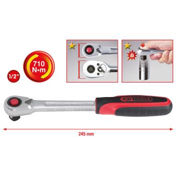 Račňa prepínací KSTOOLS SLIMPOWER 920.1290 (1)