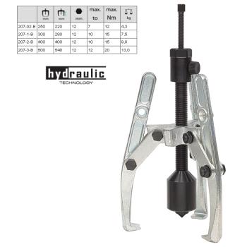 2 a 3-ramenné výkyvné hydraulické sťahováky KUKKO 207-B (1)