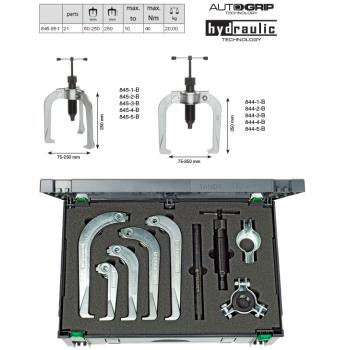 Sada výkyvných hydraulických sťahovákov KUKKO 845-851 (1)