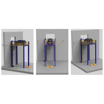 Plošinový výťah pre automobily LGH3-10 (2)