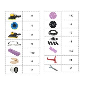 Pojazdná odsávacia súprava s pneumatickými brúskami OLYM F8 Pneumatic (3)