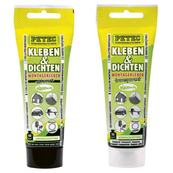 PETEC Kleben & Dichten ecoline Montagekleber - Lepiaca a tesniaca hmota (1)