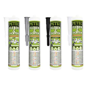 PETEC Kleben & Dichten ecoline Montagekleber - Lepiaca a tesniaca hmota (2)