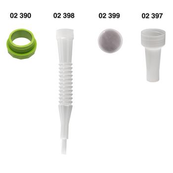 Plastové lieviky s príslušenstvom PRESSOL 02 376 / 02 378 / 02 379 (4)