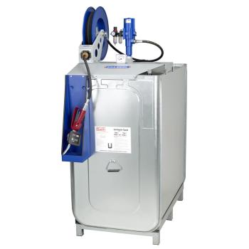 Nádrž na oleje 1000 l s pneumatickým čerpadlom PRESSOL 19 000 351 (1)