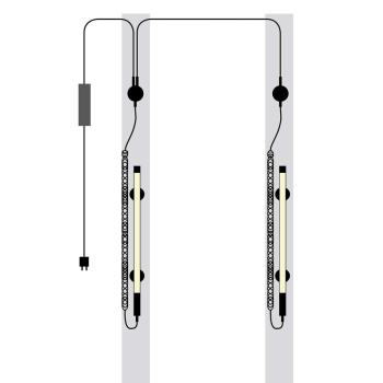 Lampy pre dvojstĺpové zdviháky SCANGRIP LINE LIGHT 2-POST (2)