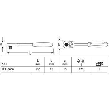 Račňa QuickRelease STAHLWILLE 435SG-QR (2)