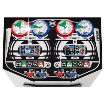 Prístroj pre servis klimatizácií TopAuto RR2 DUAL GAS (2)